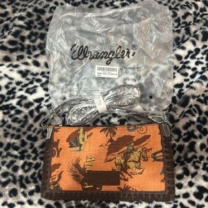 Wrangler Aloha Cowgirl Crossbody Clutch